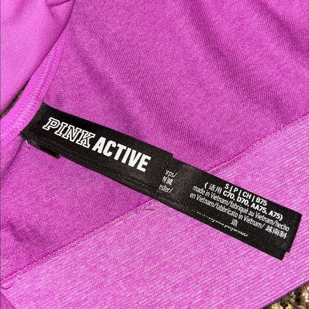 Like New PINK Victoria's Secret Pink Sports Bra - Picture 3 of 5